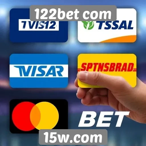 Métodos de pagamento e saques no 122bet com